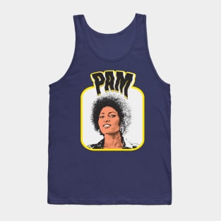 Pam Grier // Retro Blaxploitation Art Tank Top